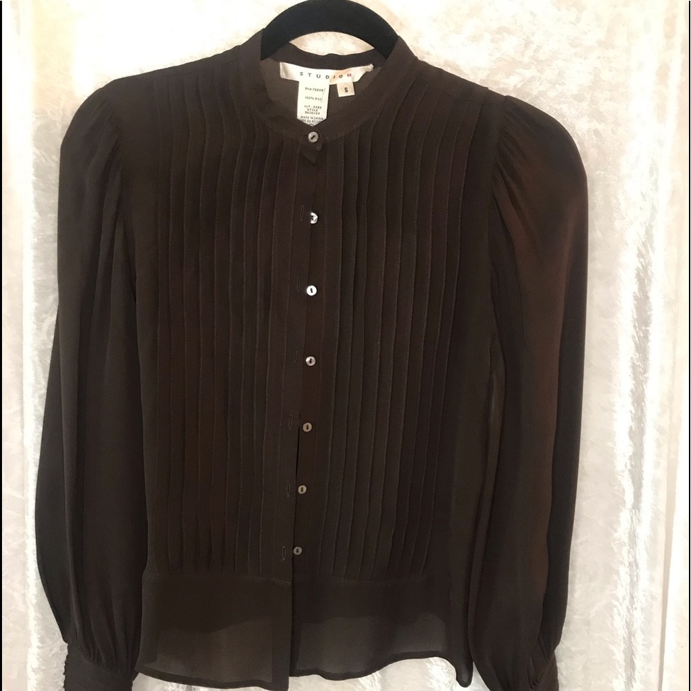 Beautiful Brown Blouse